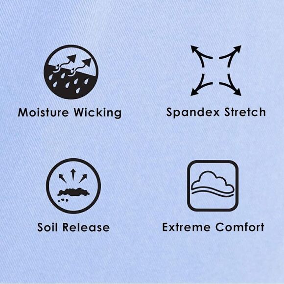 BARCO Grey's Anatomy Impact GIP554 Women's Lively Scrub Pant Wine XSP size XLT - Picture 7 of 10